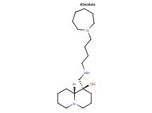 (1R,9aR)-1-{[(4-azepan-1-ylbutyl)amino]methyl}octahydro-2H-quinolizin-1-ol