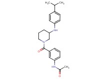 N-[3-({3-[(4-isopropylphenyl)amino]-1-piperidinyl}carbonyl)phenyl]acetamide