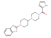 2-{4-[4-(1H-pyrrol-2-ylcarbonyl)piperazin-1-yl]piperidin-1-yl}-1,3-benzoxazole
