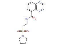 N-[2-(pyrrolidin-1-ylsulfonyl)ethyl]quinoxaline-5-carboxamide