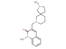 1-methyl-3-[(2-methyl-2,7-diazaspiro[4.5]dec-7-yl)methyl]quinolin-2(1H)-one