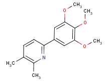 2,3-dimethyl-6-(3,4,5-trimethoxyphenyl)pyridine