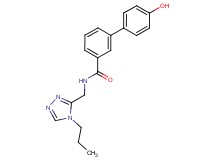4'-hydroxy-N-[(4-propyl-4H-1,2,4-triazol-3-yl)methyl]biphenyl-3-carboxamide