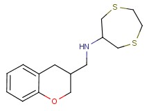 (3,4-dihydro-2H-chromen-3-ylmethyl)1,4-dithiepan-6-ylamine