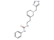 N-{2-[1-(1H-imidazol-4-ylmethyl)-1,2,5,6-tetrahydropyridin-3-yl]ethyl}-N'-phenylurea
