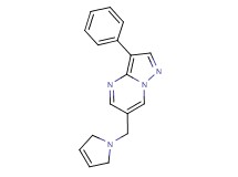 6-(2,5-dihydro-1H-pyrrol-1-ylmethyl)-3-phenylpyrazolo[1,5-a]pyrimidine