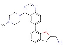 ({7-[4-(4-methylpiperazin-1-yl)quinazolin-6-yl]-2,3-dihydro-1-benzofuran-2-yl}methyl)amine