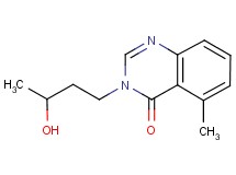 3-(3-hydroxybutyl)-5-methylquinazolin-4(3H)-one