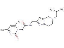 2-(4,6-dimethyl-2-oxopyrimidin-1(2H)-yl)-N-[(5-isobutyl-4,5,6,7-tetrahydropyrazolo[1,5-a]pyrazin-2-yl)methyl]acetamide