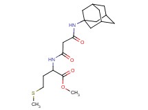 methyl 2-{[3-(1-adamantylamino)-3-oxopropanoyl]amino}-4-(methylthio)butanoate