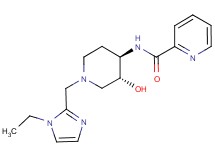 N-{(3R*,4R*)-1-[(1-ethyl-1H-imidazol-2-yl)methyl]-3-hydroxypiperidin-4-yl}pyridine-2-carboxamide