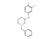 1-benzyl-N-(3,4-difluorophenyl)-3-piperidinamine