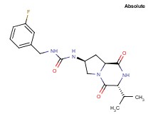 N-(3-fluorobenzyl)-N'-[(3R,7S,8aS)-3-isopropyl-1,4-dioxooctahydropyrrolo[1,2-a]pyrazin-7-yl]urea