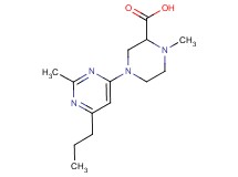 1-methyl-4-(2-methyl-6-propylpyrimidin-4-yl)piperazine-2-carboxylic acid