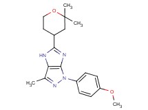 5-(2,2-dimethyltetrahydro-2H-pyran-4-yl)-1-(4-methoxyphenyl)-3-methyl-1,4-dihydroimidazo[4,5-c]pyrazole