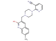 2-{4-[(2-hydroxy-7-methylquinolin-3-yl)methyl]piperazin-1-yl}nicotinonitrile