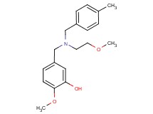 2-methoxy-5-{[(2-methoxyethyl)(4-methylbenzyl)amino]methyl}phenol