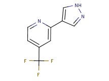 2-(1H-pyrazol-4-yl)-4-(trifluoromethyl)pyridine