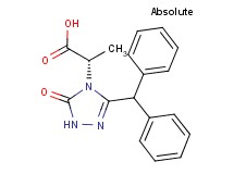 (2S)-2-[3-(diphenylmethyl)-5-oxo-1,5-dihydro-4H-1,2,4-triazol-4-yl]propanoic acid