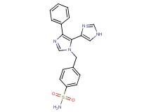 4-[(5'-phenyl-1H,3'H-4,4'-biimidazol-3'-yl)methyl]benzenesulfonamide
