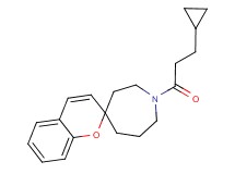 1-(3-cyclopropylpropanoyl)spiro[azepane-4,2'-chromene]