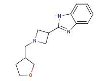 2-[1-(tetrahydrofuran-3-ylmethyl)azetidin-3-yl]-1H-benzimidazole