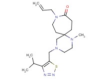 9-allyl-4-[(4-isopropyl-1,2,3-thiadiazol-5-yl)methyl]-1-methyl-1,4,9-triazaspiro[5.6]dodecan-10-one