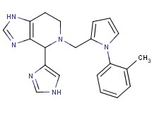 4-(1H-imidazol-4-yl)-5-{[1-(2-methylphenyl)-1H-pyrrol-2-yl]methyl}-4,5,6,7-tetrahydro-1H-imidazo[4,5-c]pyridine