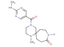 1-methyl-4-{[2-(methylamino)-5-pyrimidinyl]carbonyl}-1,4,9-triazaspiro[5.6]dodecan-10-one