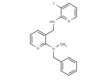 N-({2-[benzyl(methyl)amino]pyridin-3-yl}methyl)-3-fluoropyridin-2-amine