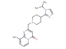 2-{[4-(1-isopropyl-1H-imidazol-2-yl)-1-piperidinyl]methyl}-9-methyl-4H-pyrido[1,2-a]pyrimidin-4-one