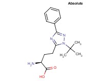 (2S)-2-amino-4-(1-tert-butyl-3-phenyl-1H-1,2,4-triazol-5-yl)butanoic acid