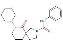 7-cyclohexyl-6-oxo-N-phenyl-2,7-diazaspiro[4.5]decane-2-carboxamide