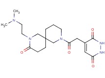 4-(2-{8-[2-(dimethylamino)ethyl]-9-oxo-2,8-diazaspiro[5.5]undec-2-yl}-2-oxoethyl)-1,2-dihydropyridazine-3,6-dione