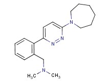 1-[2-(6-azepan-1-ylpyridazin-3-yl)phenyl]-N,N-dimethylmethanamine