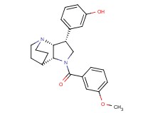 3-[(3R*,3aR*,7aR*)-1-(3-methoxybenzoyl)octahydro-4,7-ethanopyrrolo[3,2-b]pyridin-3-yl]phenol