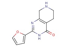 2-(2-furyl)-5,6,7,8-tetrahydropyrido[3,4-d]pyrimidin-4(3H)-one hydrochloride