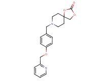 8-[4-(pyridin-2-ylmethoxy)benzyl]-1,3-dioxa-8-azaspiro[4.5]decan-2-one