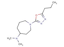 N,N-dimethyl-1-(5-propyl-1,3,4-oxadiazol-2-yl)azepan-4-amine