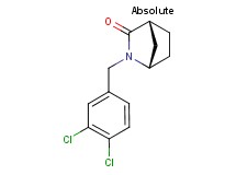 (1S,4R)-2-(3,4-dichlorobenzyl)-2-azabicyclo[2.2.1]heptan-3-one