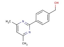 [4-(4,6-dimethyl-2-pyrimidinyl)phenyl]methanol