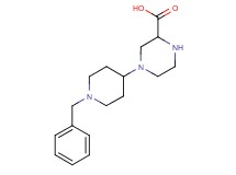4-(1-benzylpiperidin-4-yl)piperazine-2-carboxylic acid