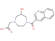 [6-hydroxy-4-(quinolin-3-ylcarbonyl)-1,4-diazepan-1-yl]acetic acid