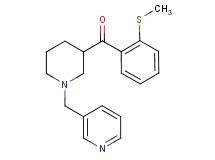 [2-(methylthio)phenyl][1-(3-pyridinylmethyl)-3-piperidinyl]methanone