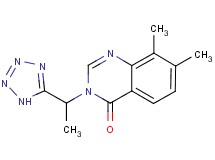 7,8-dimethyl-3-[1-(1H-tetrazol-5-yl)ethyl]quinazolin-4(3H)-one