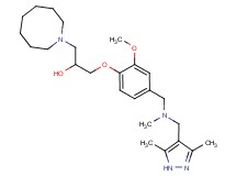 1-(1-azocanyl)-3-(4-{[[(3,5-dimethyl-1H-pyrazol-4-yl)methyl](methyl)amino]methyl}-2-methoxyphenoxy)-2-propanol