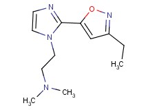 2-[2-(3-ethylisoxazol-5-yl)-1H-imidazol-1-yl]-N,N-dimethylethanamine