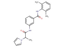N-(2,6-dimethylphenyl)-3-{[2-(1H-pyrrol-1-yl)propanoyl]amino}benzamide