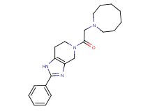 5-(azocan-1-ylacetyl)-2-phenyl-4,5,6,7-tetrahydro-1H-imidazo[4,5-c]pyridine