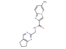 N-(6,7-dihydro-5H-cyclopenta[d]pyrimidin-2-ylmethyl)-6-methylimidazo[1,2-a]pyridine-2-carboxamide